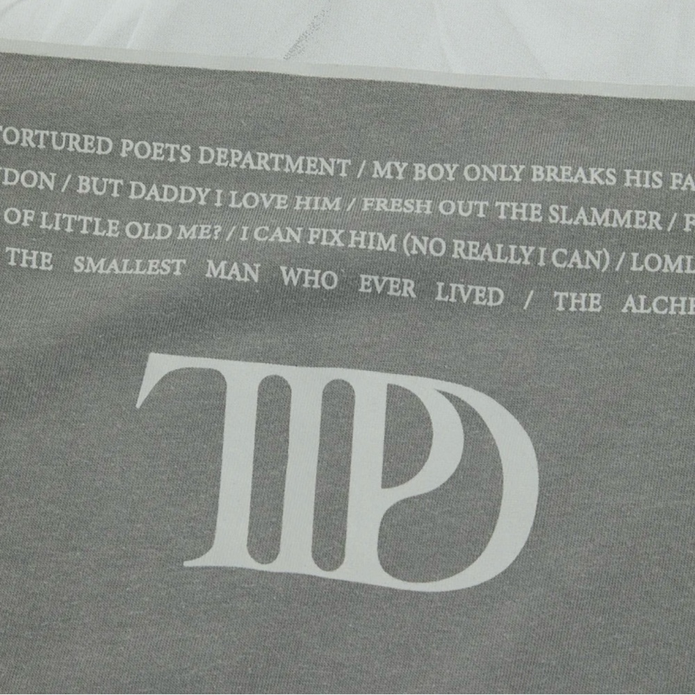 ππ Taylor Swift ππ The Tortured Poets Department Long Sleeve T-Shirt - NEW! - Picture 3 of 6